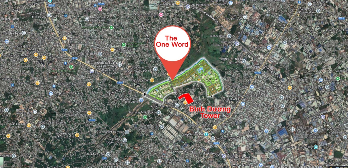 Vị trí The One World