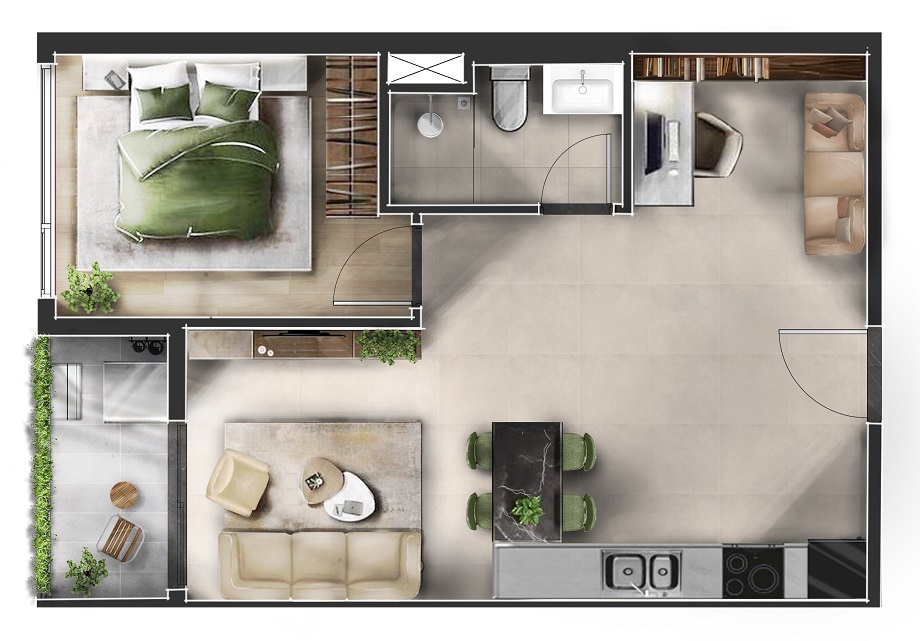 Các loại hình sản phẩm của dự án La Pura Thuận An