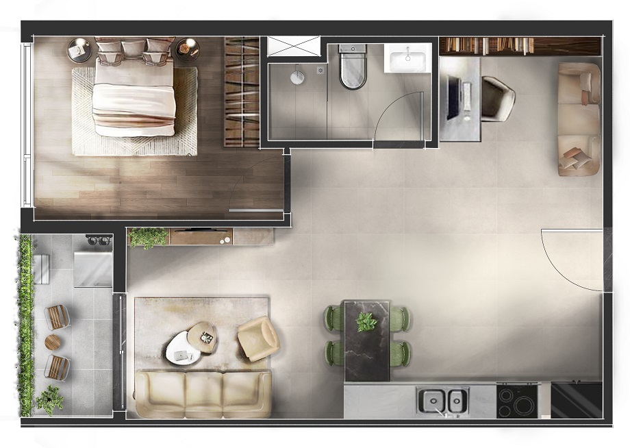 Các loại hình sản phẩm của dự án La Pura Thuận An