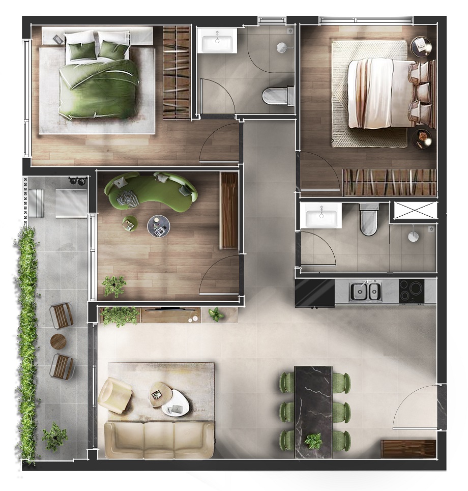 Khám phá căn hộ chung cư La Pura Thuận An: Vị trí vàng, tiện ích đẳng cấp 12 Căn hộ chung cư La Pura Thuận An