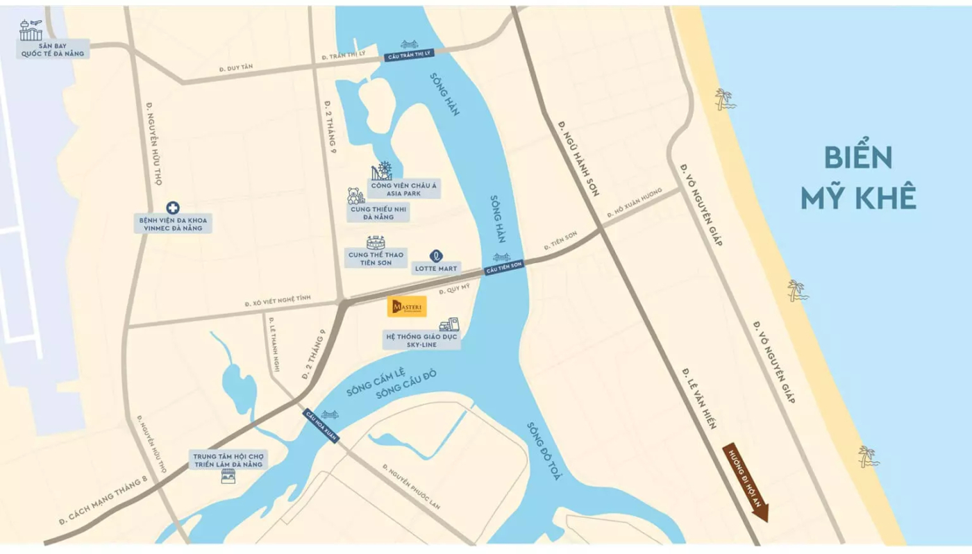 Vị trí MASTERI RIVERA