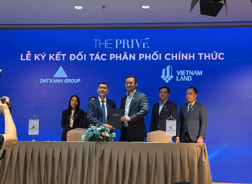 Vietnam Land đơn vị phân phối chính thức f1 dự án The Prive Đất Xanh