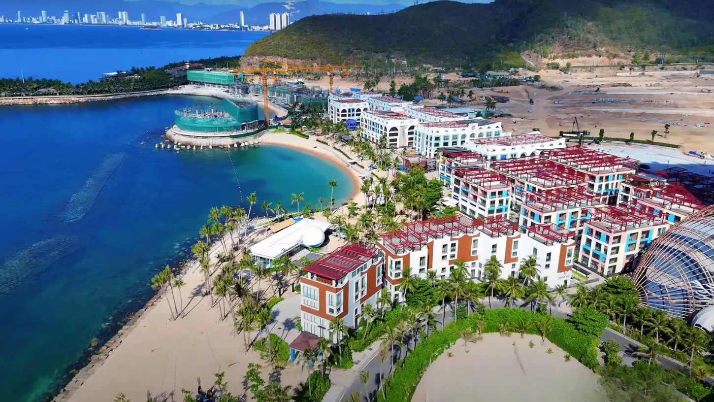 Hình ảnh tiến độ La Tiên Villa Nha Trang