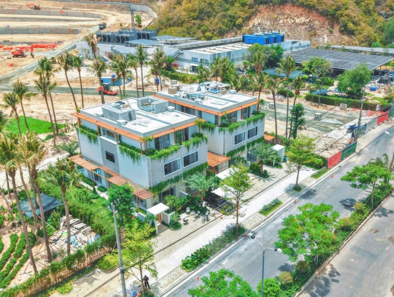 Hình ảnh tiến độ La Tiên Villa Nha Trang