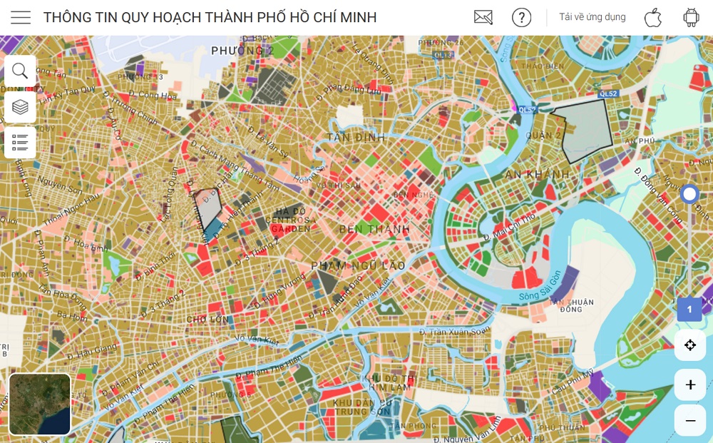 tra cứu vị trí đất