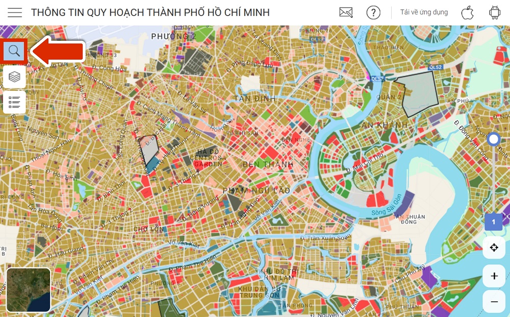 tra cứu vị trí đất