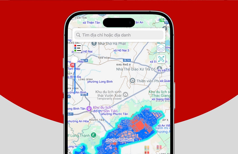 tra cứu vị trí đất