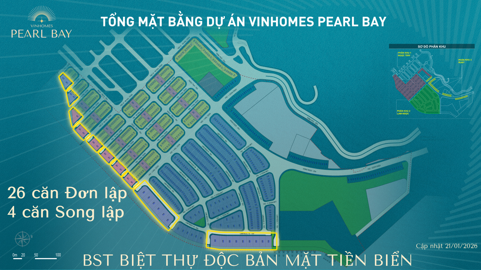 BIET THU SON LAP VA SONG LAP Vinhomes Pearl Bay