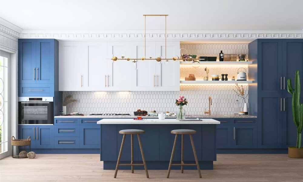 Màu tủ bếp hợp phong thủy: Chìa khóa tài lộc từ gian bếp chọn màu tủ bếp theo phong thủy