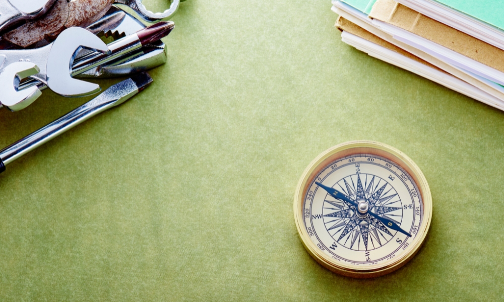 la bàn đo hướng nhà