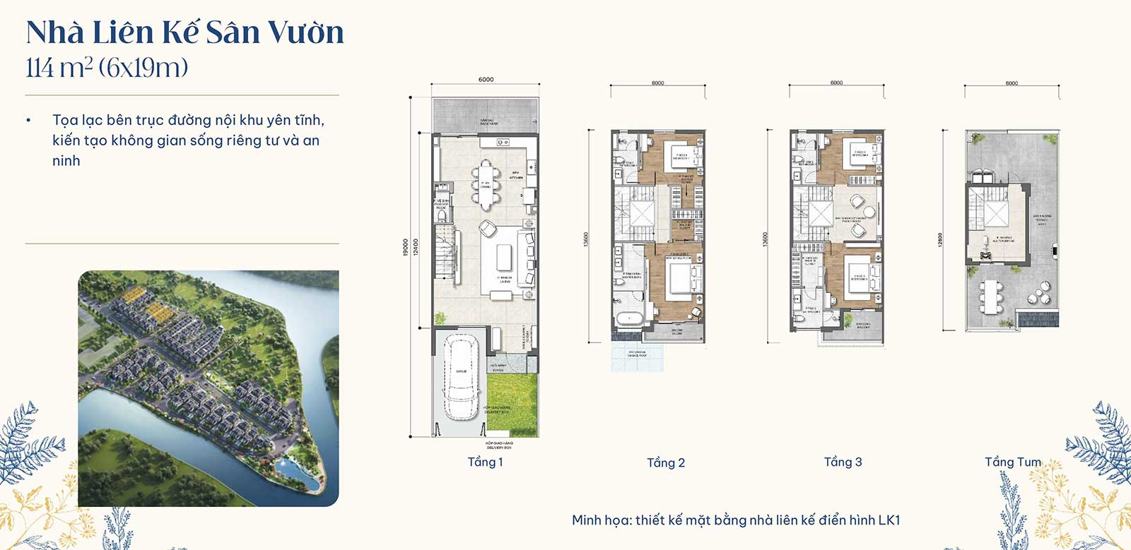 MB LIỀN KỀ SÂN VƯỜN