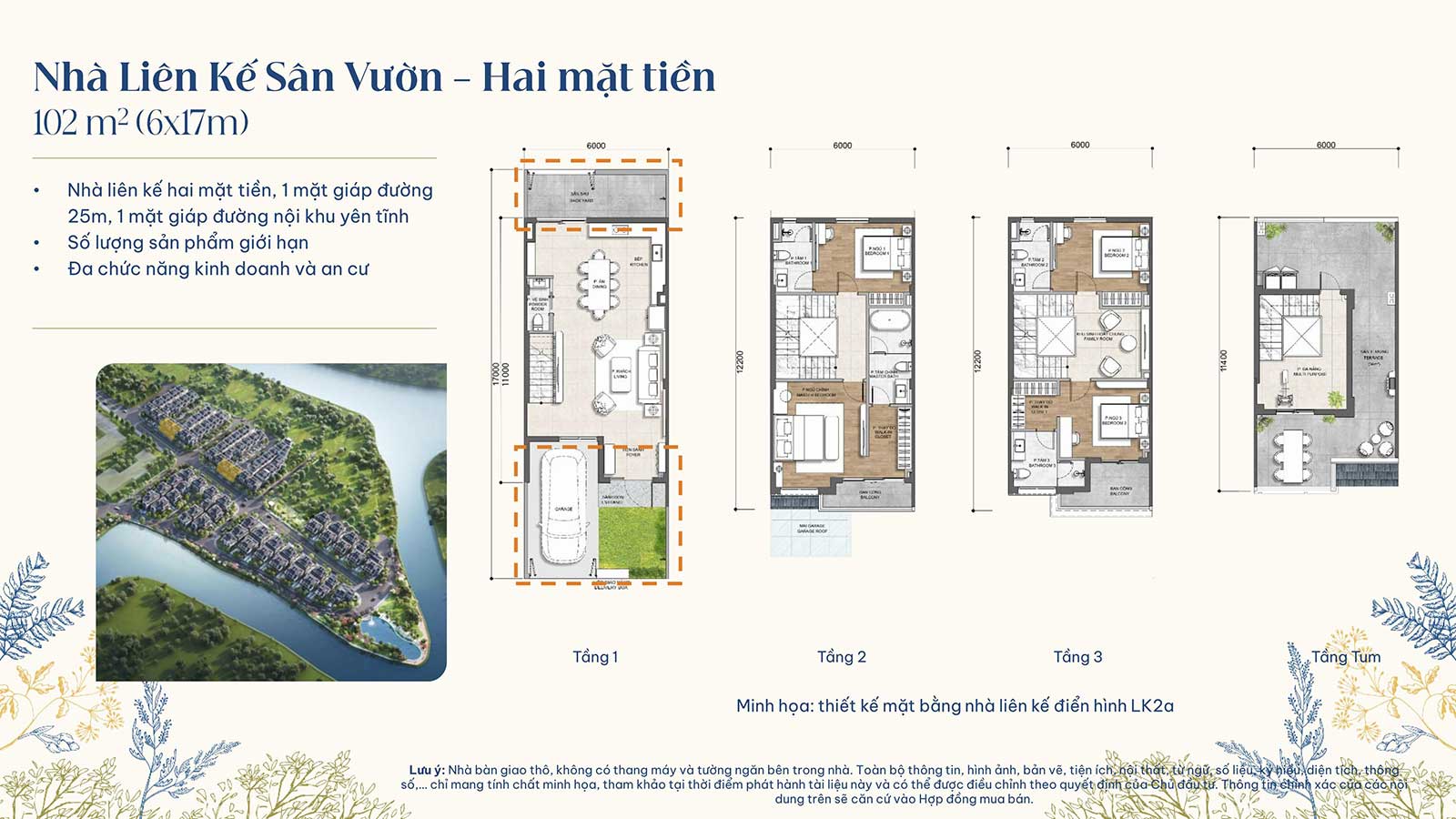 MB LIỀN KỀ SÂN VƯỜN 2 MẶT TIỀN