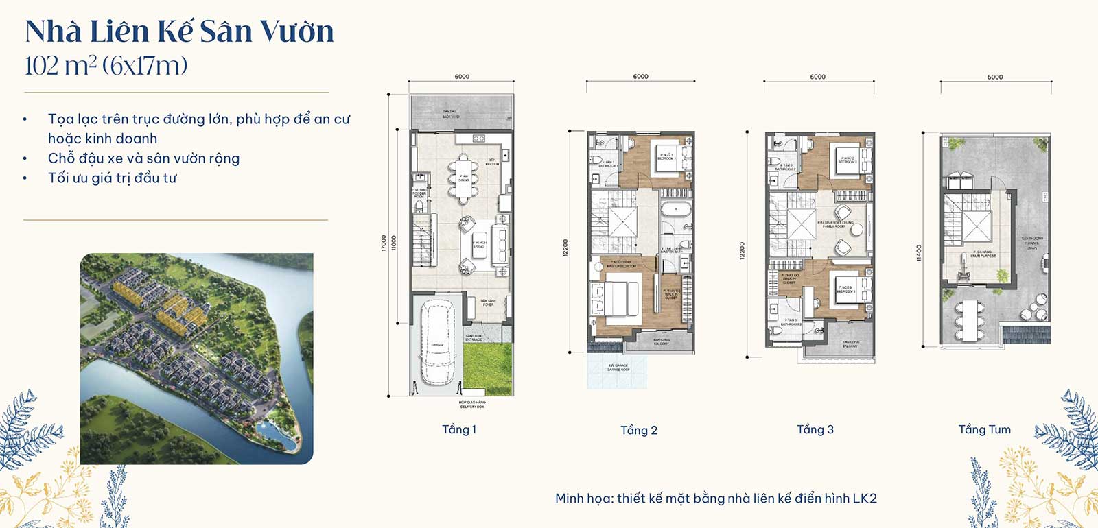 MB LIỀN KỀ SÂN VƯỜN