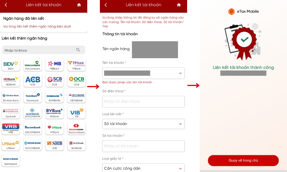 nộp thuế đất online