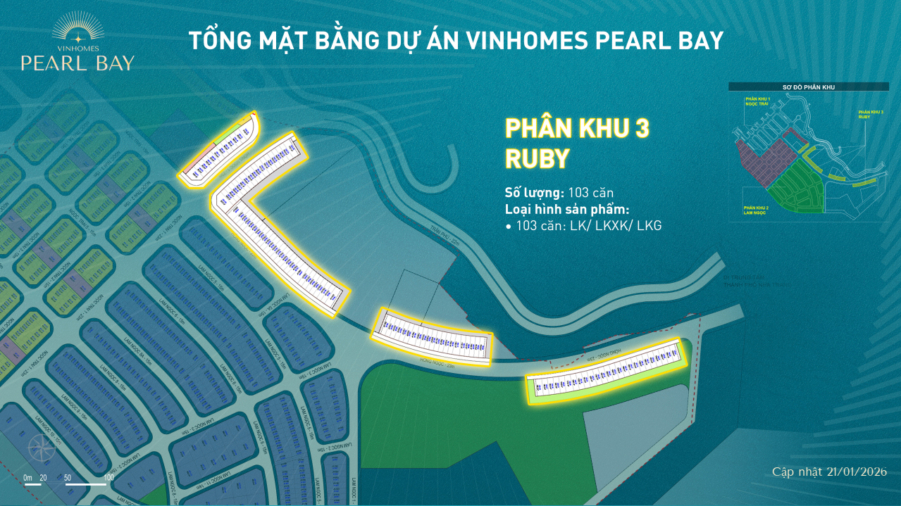 Phân khu Ruby Vinhomes Pearl Bay Phú Quý Nha Trang