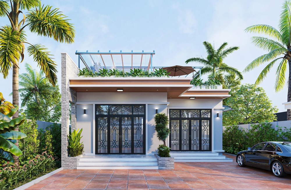 Phong thủy mái nhà