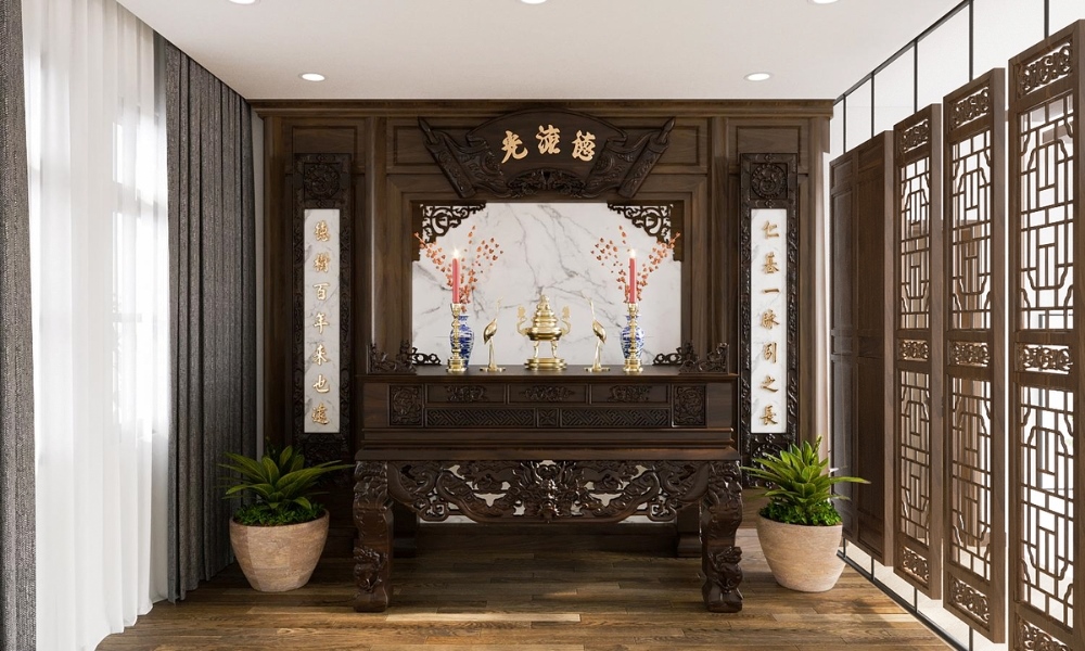 Phong thủy phòng thờ