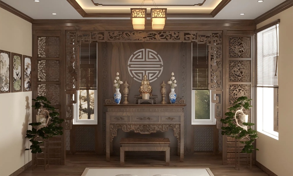 Phong thủy phòng thờ