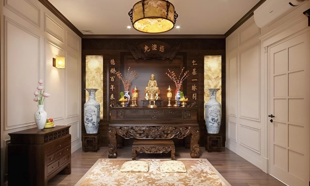 Phong thủy phòng thờ