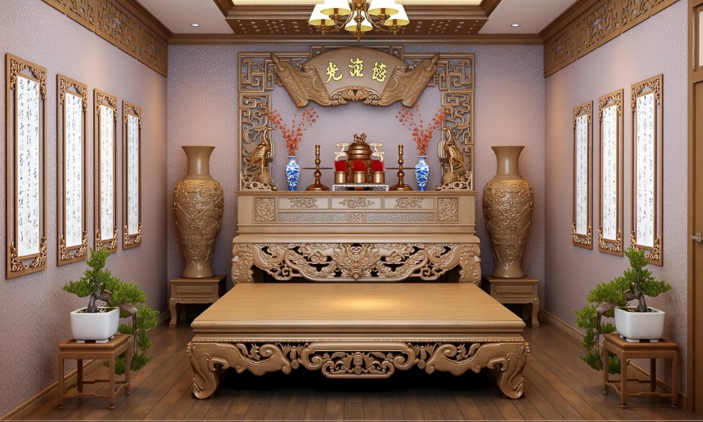 Phong thủy phòng thờ