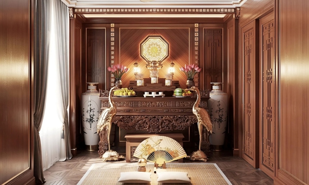 Phong thủy phòng thờ