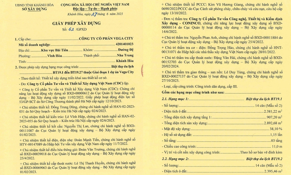 Pháp lý La Tiên Villa