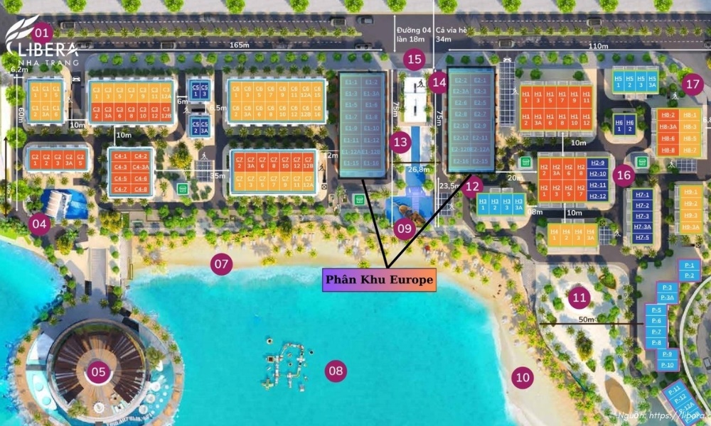 Shophouse libera nha trang