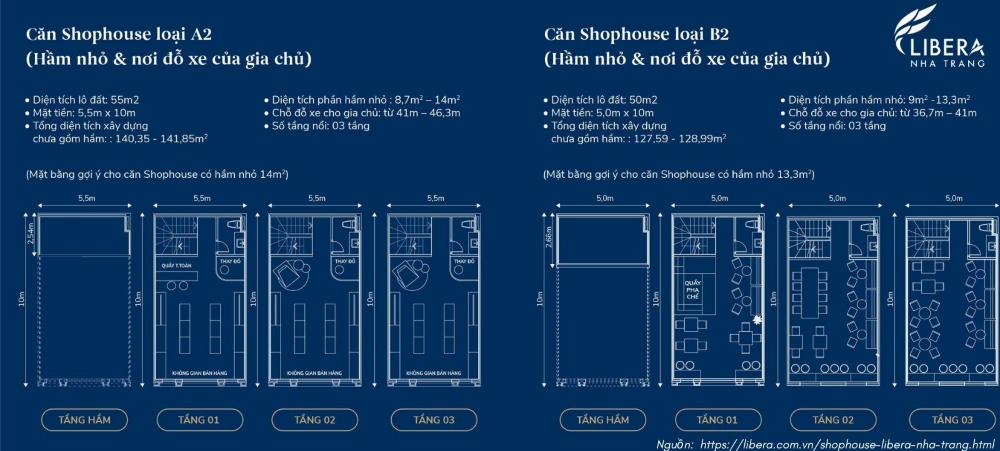 Shophouse libera nha trang