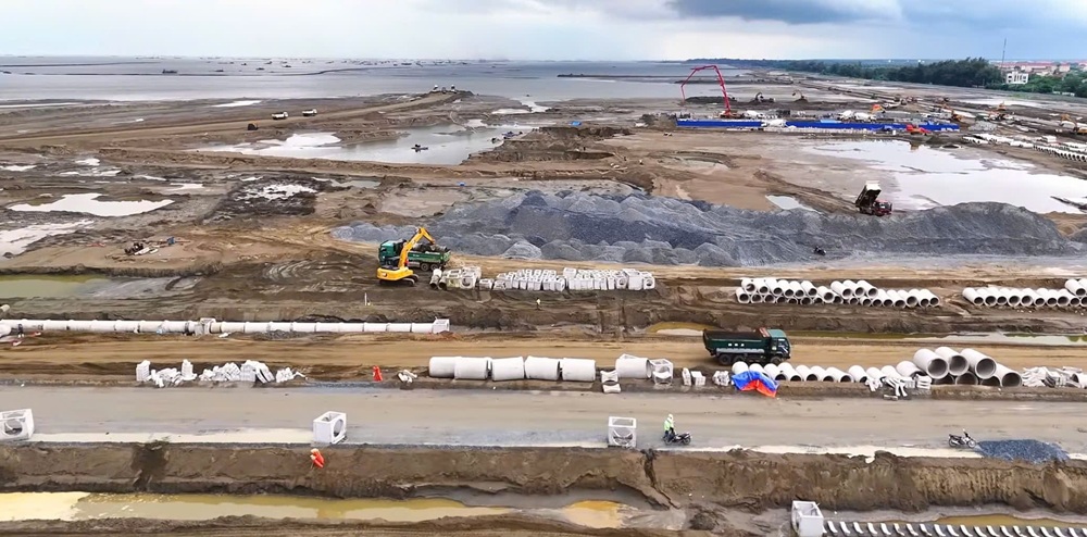 Tiến độ xây dựng vinhomes green paradise