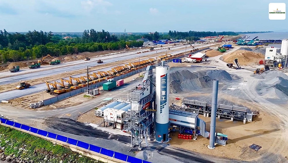 Tiến độ xây dựng vinhomes green paradise