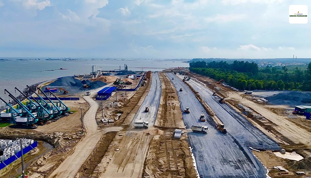 Tiến độ xây dựng vinhomes green paradise