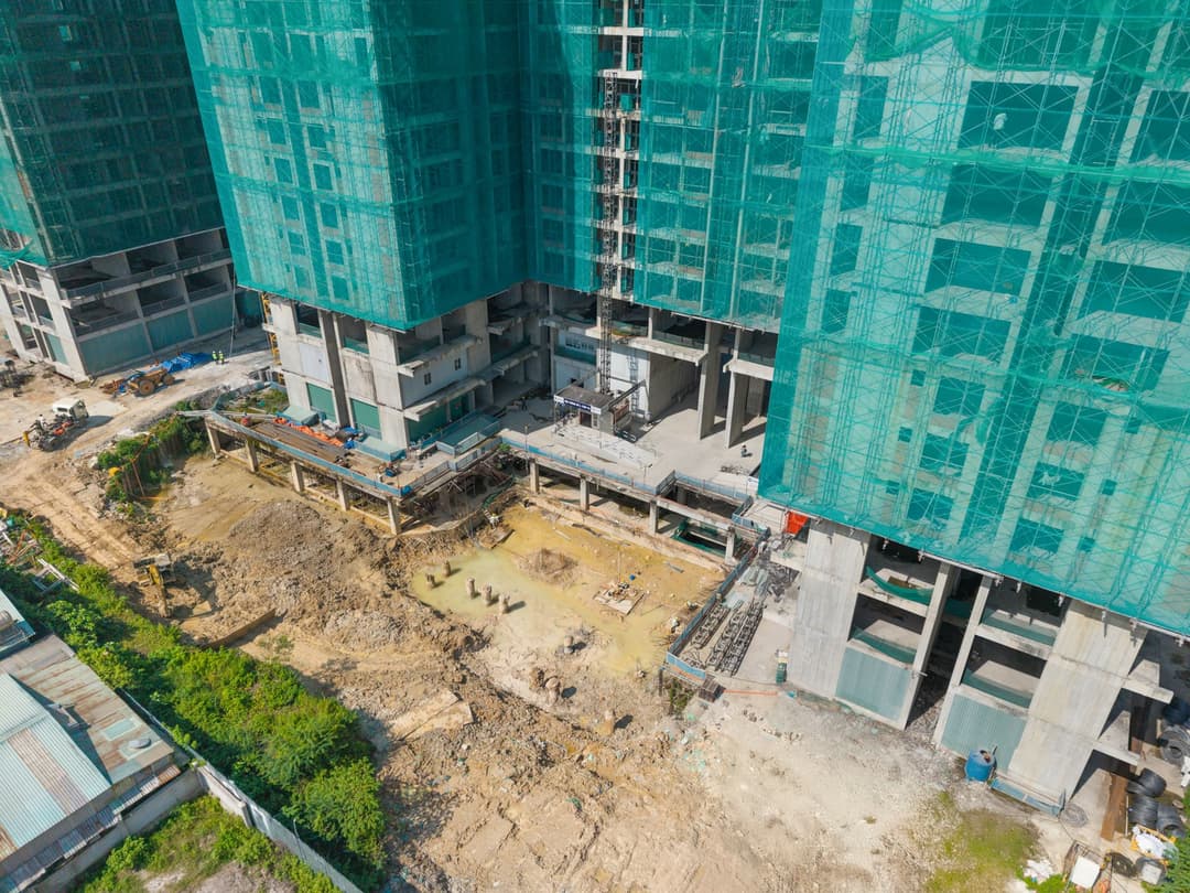 Hình ảnh tiến độ dự án La Pura tháng 10/2025