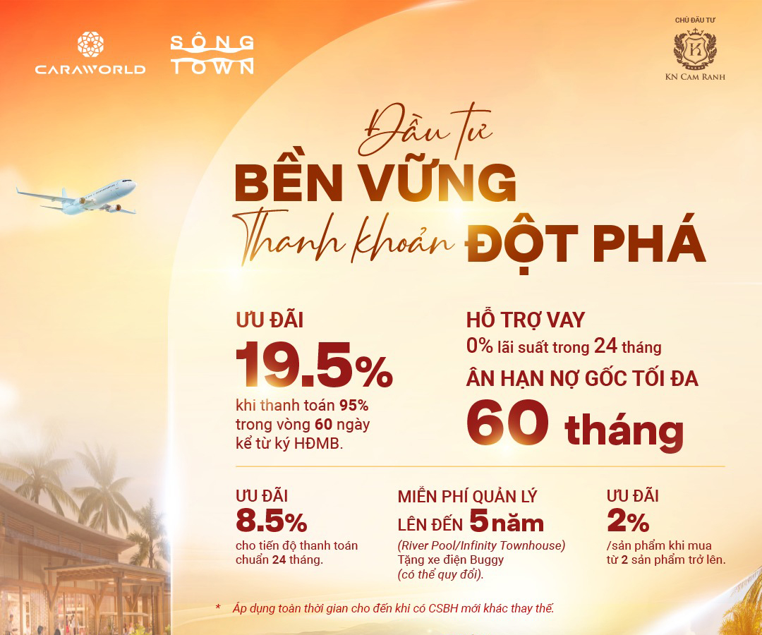 Chính sách bán hàng Caraworld Cam Ranh