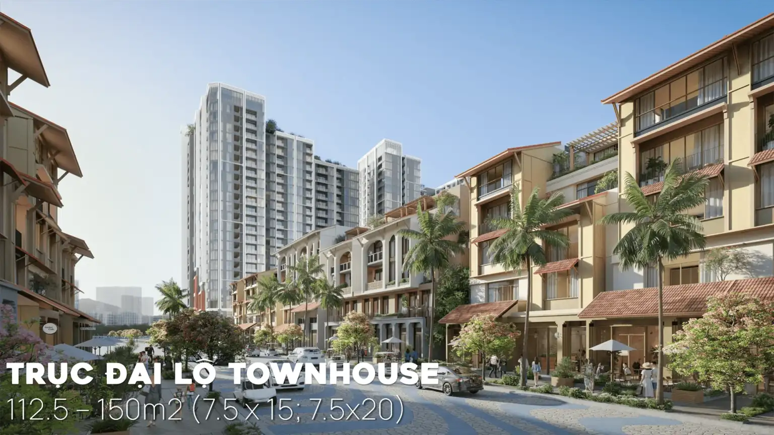 Mặt Bằng Charmora City: Bố Cục Thông Minh, Khẳng Định Chuẩn Sống Hiện Đại Charmora City vietnamland.vn Trục đại lộ Townhouse