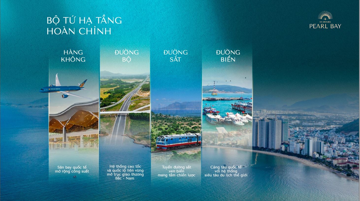 Hệ thống hạ tầng tác động mạnh mẽ, gia tăng kết nội ngoại khu cho dự án