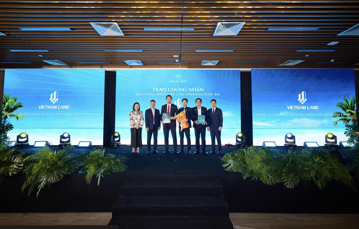 Vietnam Land đại lý phân phối chiến lược F1 Vinhomes Pearl Bay Nha Trang