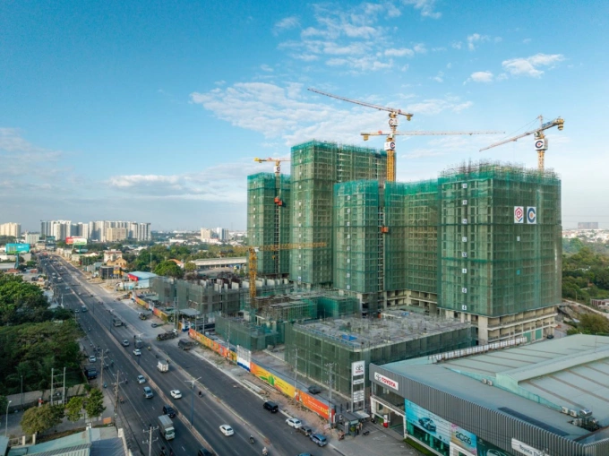 tiến độ triển khai dự án Lusso Saigon1