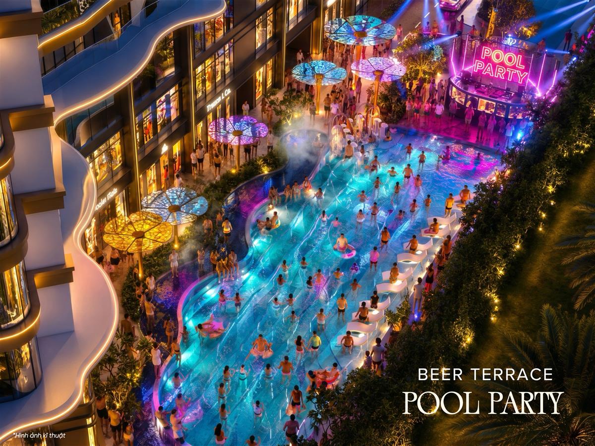 Beer Terace Pool Party